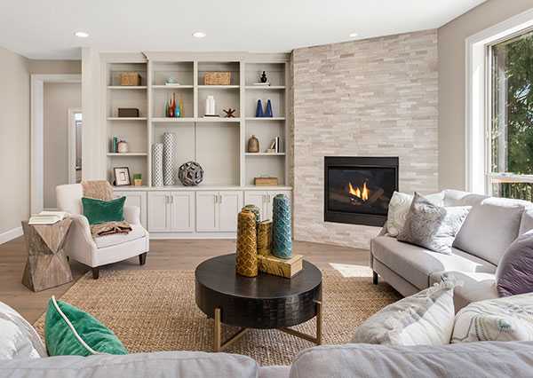 Staged Living Room