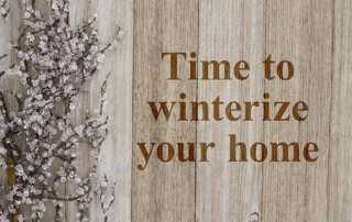 Winterize Your Home