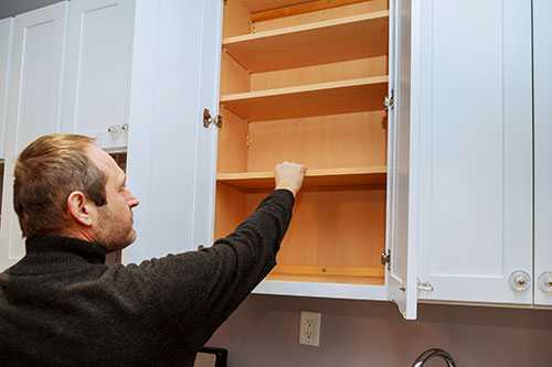 Kitchen cabinets